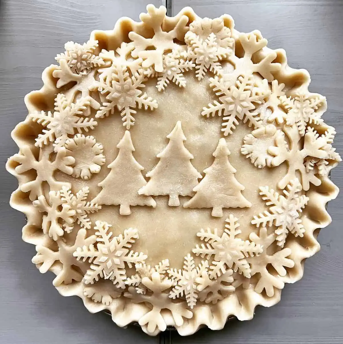 Three Pines Pie made by Sandy Taylor Kempton