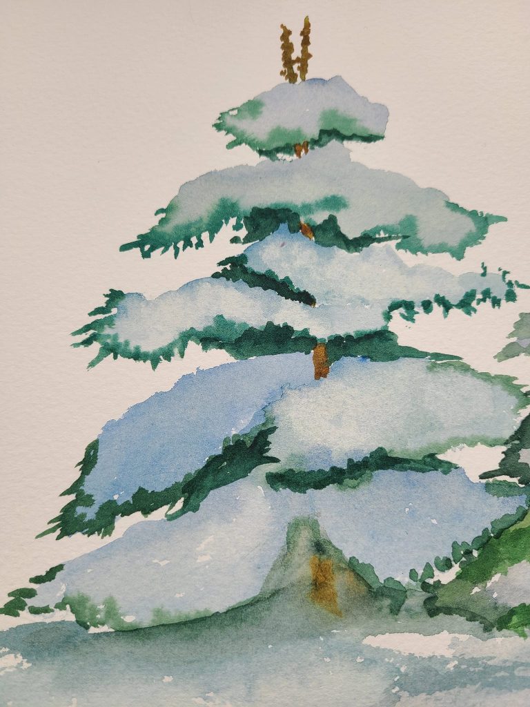 Painting Pines