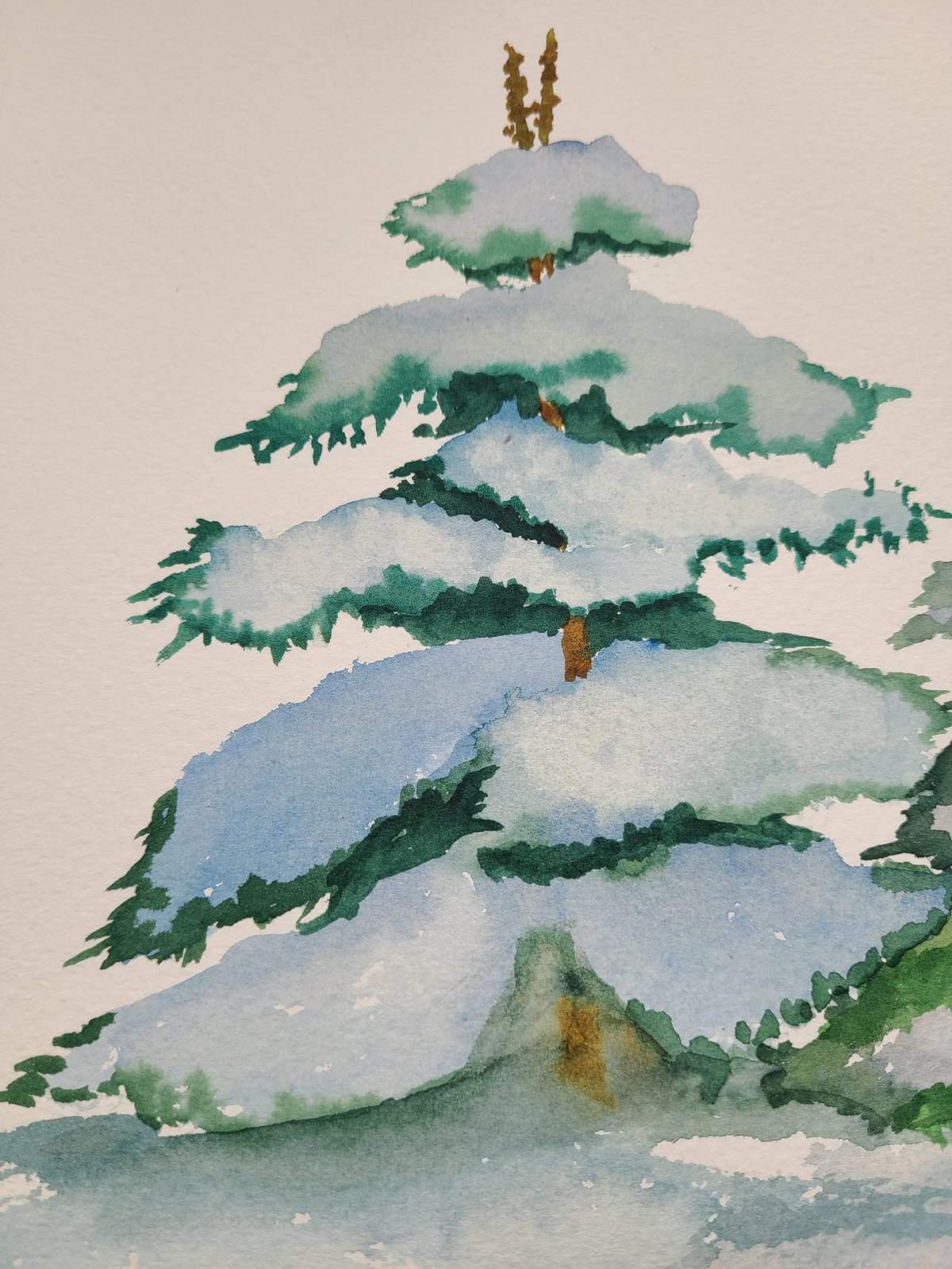 Painting Pines