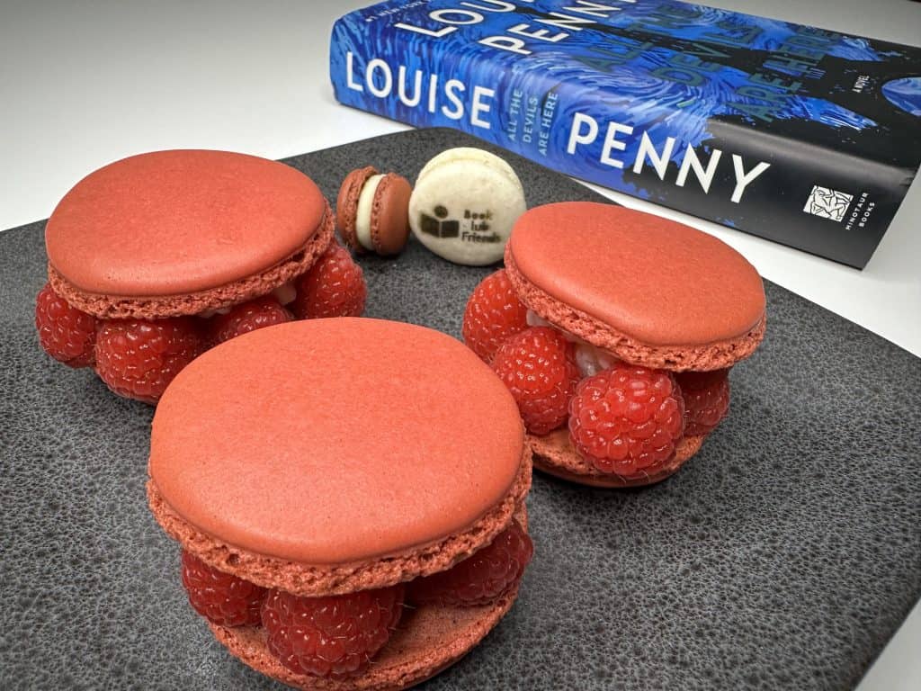 Ispahan Cakes Inspired By Louise Penny's All The Devils Are Here Made By Book Club Friends
