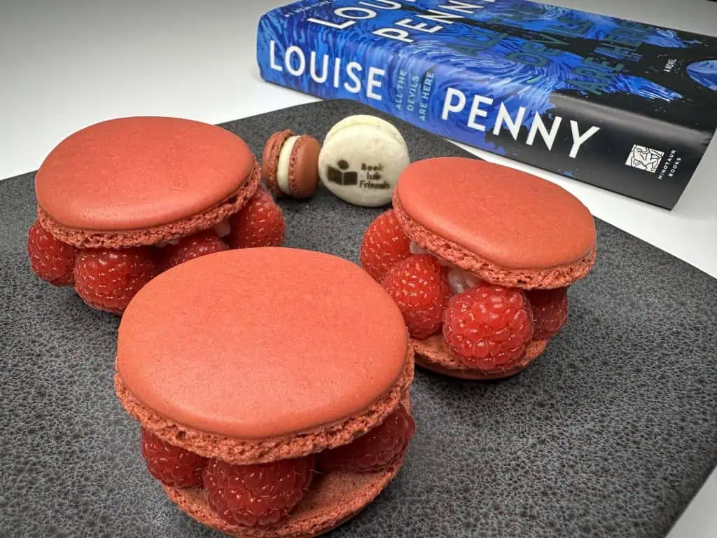 Ispahan Cakes Inspired By Louise Penny's All The Devils Are Here Made By Book Club Friends