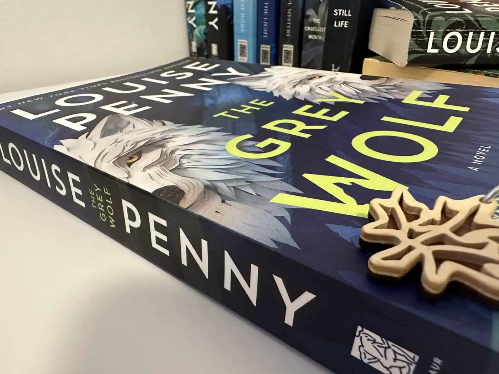 Win a signed copy of The Grey Wolf and a unique, hand carved Canadian Maple Leaf Pendant