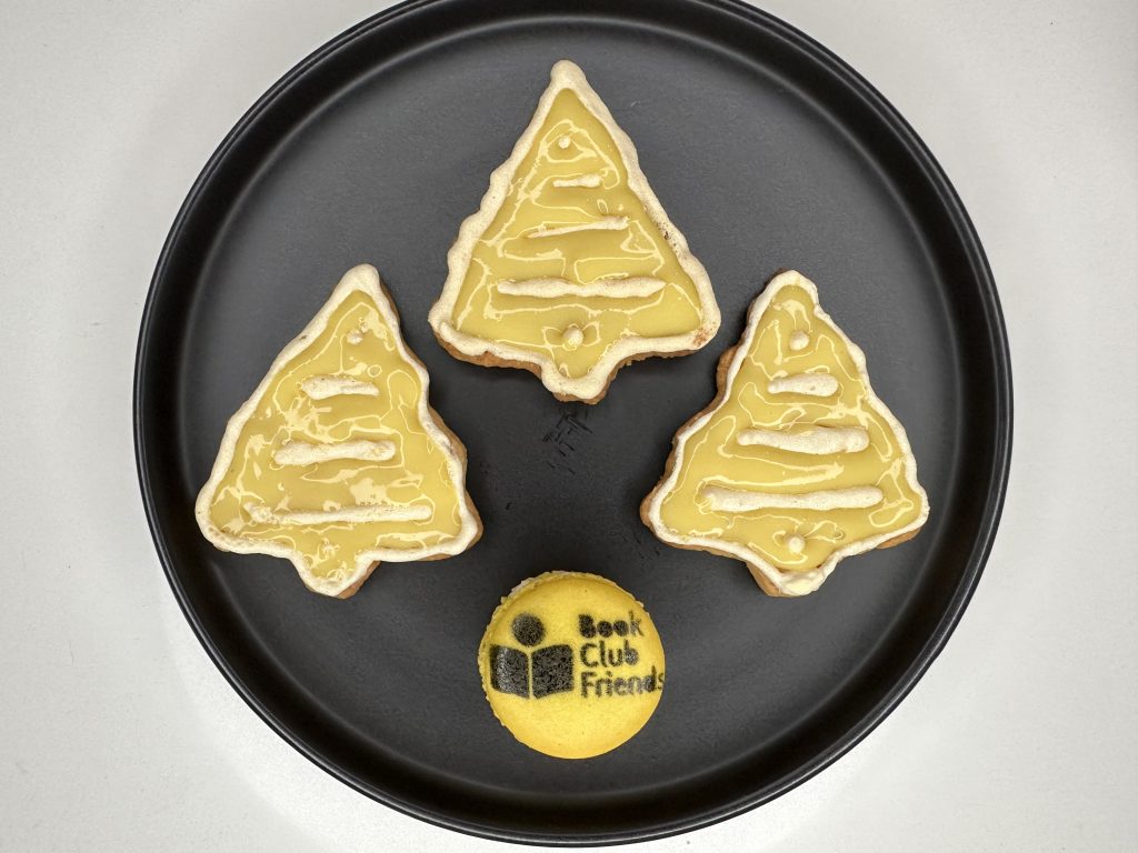 Book Club Friends Lemon Meringue Cookie